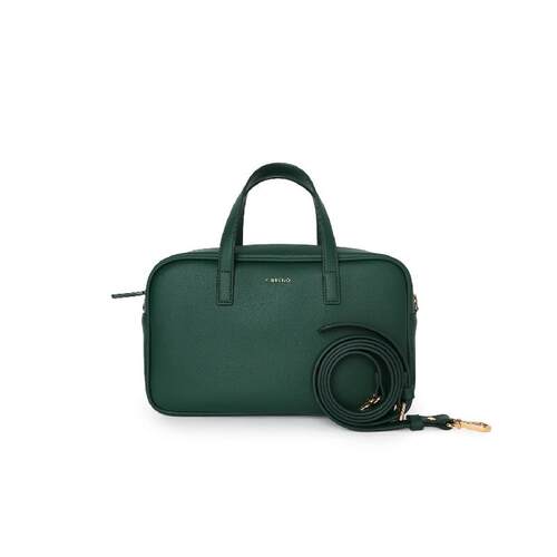 FIBRENO S码小号相机包系列 深绿色MINI BAGUETTE BAG DEEP GREEN