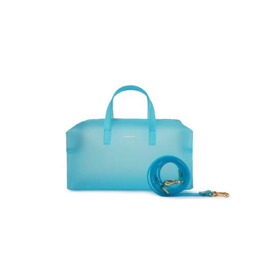 FIBRENO 果冻包 JELLY LEPAIN BAG M BLUE 25.5 x 10.5 x 11.5 cm
