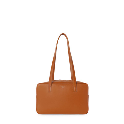 FIBRENO牛皮大号相机包M码焦糖 DIECI BAGUETTE BAG M CLASSIC