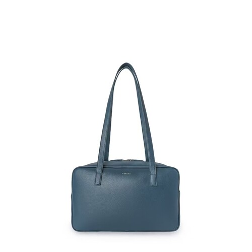FIBRENO M码 大号相机包 深雾霾蓝 BAGUETTE BAG 35 MO DEEP BLUE