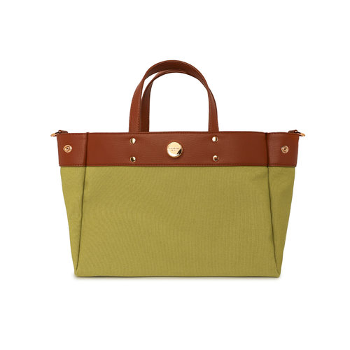 FIBRENO 中号限量版托特 橄榄绿色 TUTTI BAG MEDIUM • 43 OLIVE