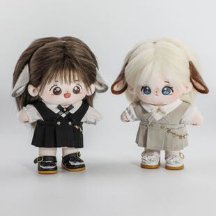 垂耳兔可爱毛绒兔耳三分四分bjd娃耳朵20cm棉花娃娃玩偶娃用头饰