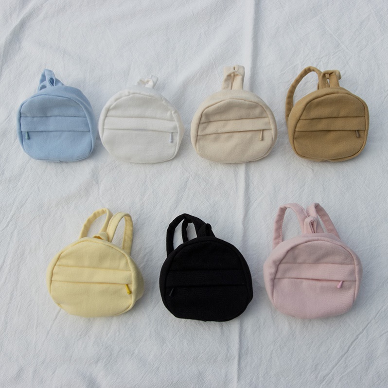 20cm棉花娃娃背包书色双肩包20厘米玩具公仔娃衣娃用包包配饰现货