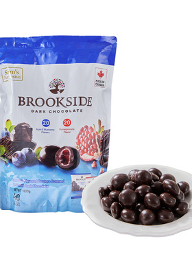 【顺丰】BROOKSIDE 加拿大进口 什锦果味夹心豆形巧克力