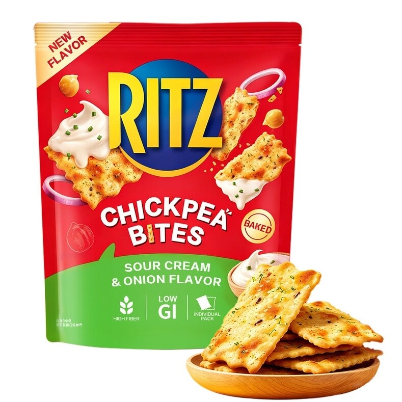 【顺丰】Ritz 乐之 鹰嘴豆脆片（酸奶油洋葱味）图片