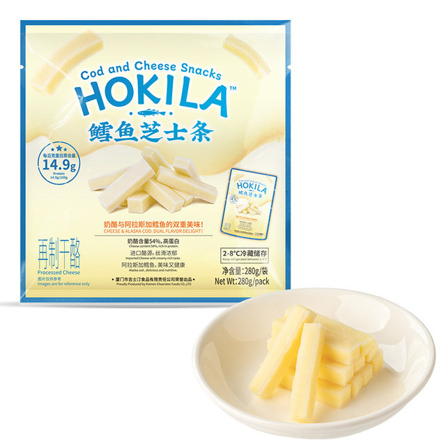 【顺丰】HOKILA 鳕鱼芝士条（冷藏）图片