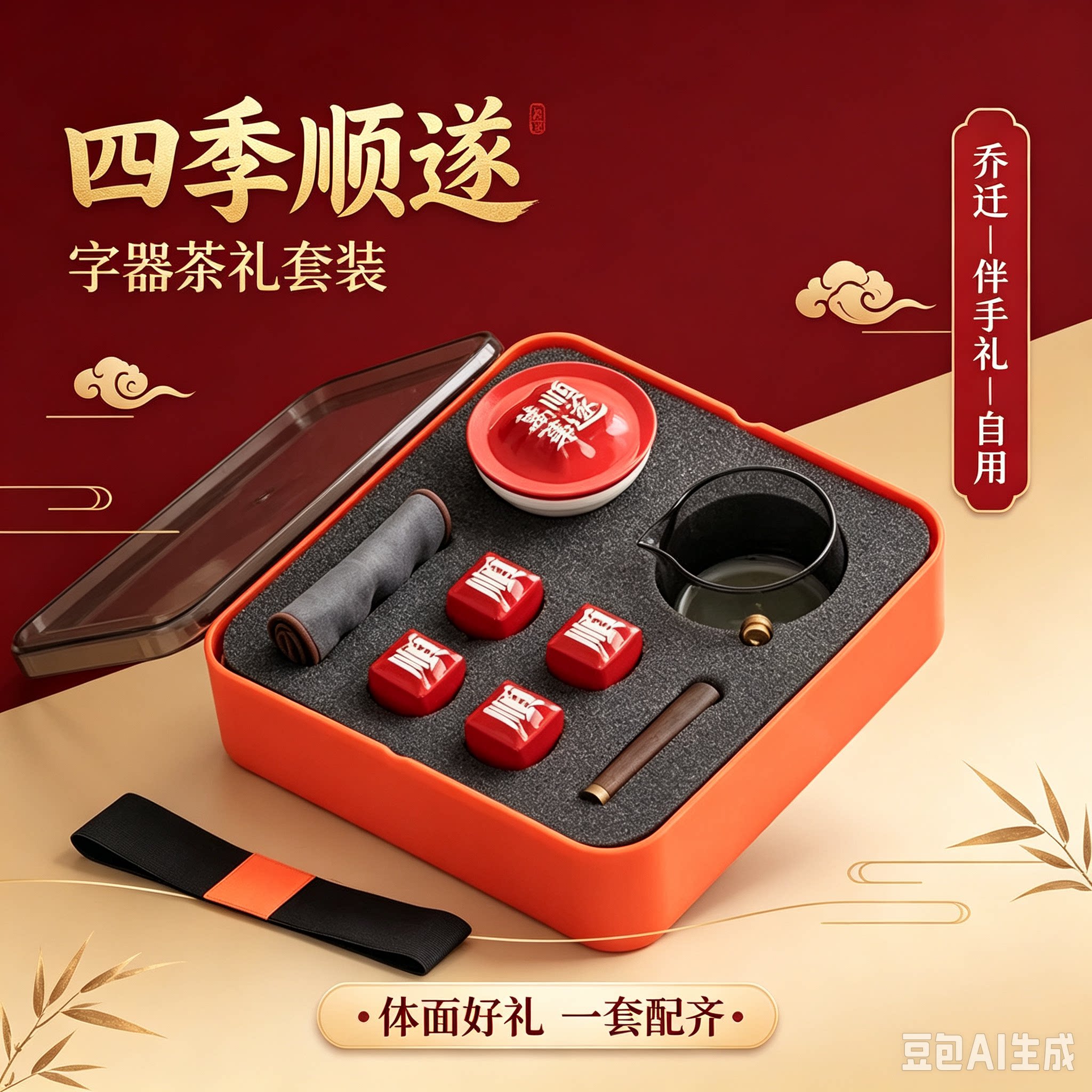 便携功夫茶具礼盒送礼佳品