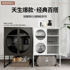 唐盛唐高脚柜餐边柜储物柜家用置物茶水柜酒柜客厅卧室收纳柜