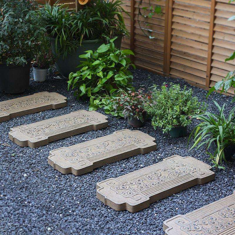 花园踏步石防滑垫脚石庭院草坪汀步石民宿园林户外铺路地砖布景