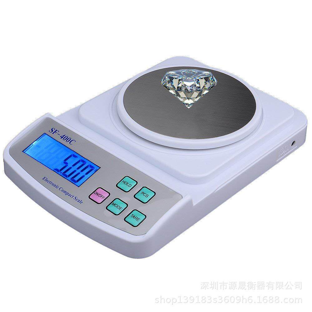 厂家sf-400c充电式家用厨房秤电子秤500g0.01g不锈钢盘电子称