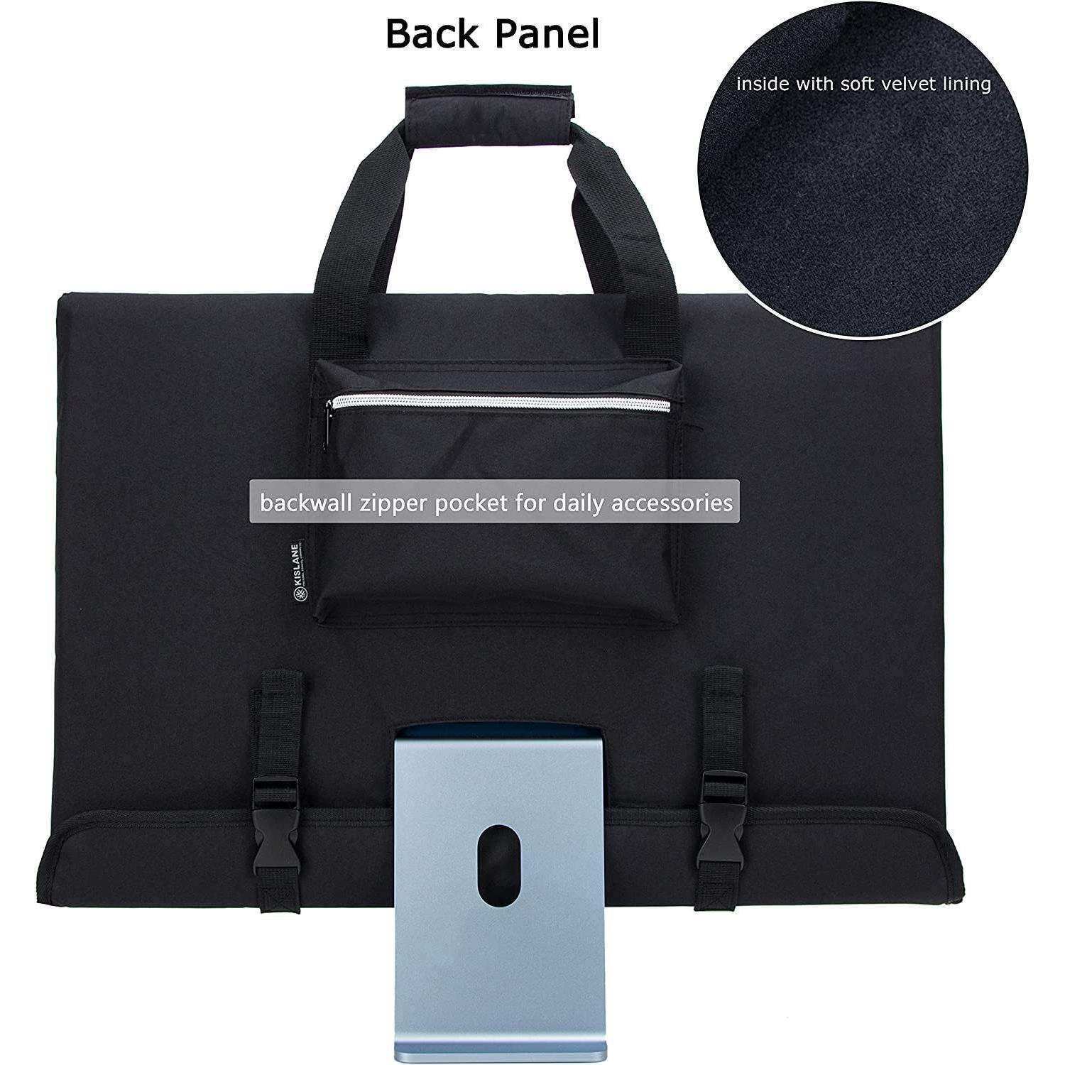 旅行手提箱24 英寸 iMac 台式电脑,iMac 显示器防尘罩保护储物袋