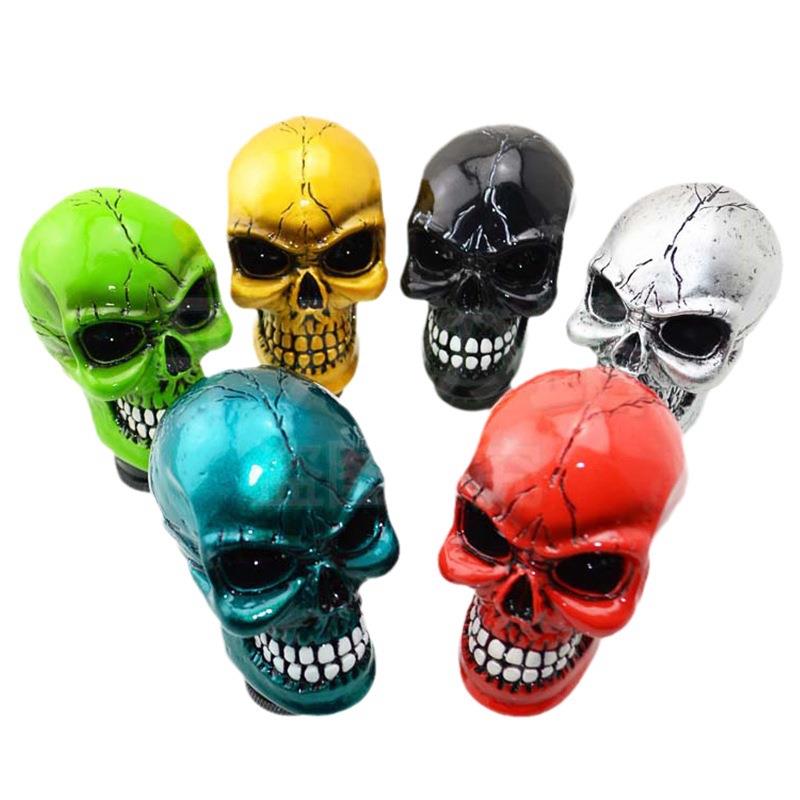 汽车改装配件骷髅头排挡头/档把头/手球/波棍头/人头手动档换挡杆