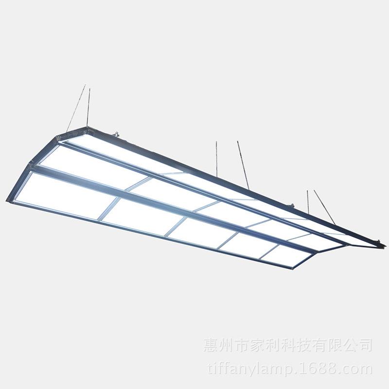 厂家直供15片八字形面板灯英式斯洛克台球吊灯LED台球无影灯桌球