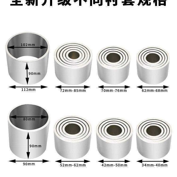 汽车底盘胶套更换工具后桥下摆臂衬套拆装工具下支臂胶套铁套新款