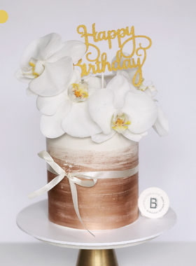 BITEOLOGY【生命的礼物】鲜花女孩网红生日蛋糕北京上海同城C110