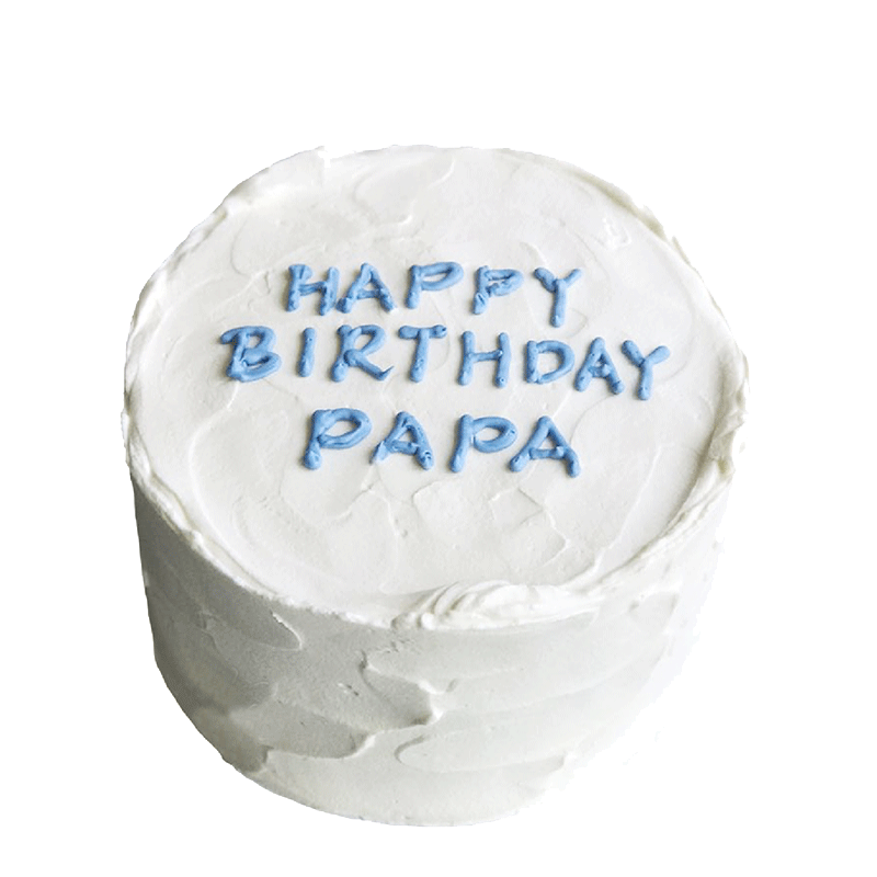 BITEOLOGY  简笔画DIY简约网红生日蛋糕 北京上海同城配送 C008