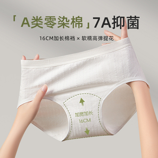 中低腰 加長底檔抗菌內褲 女士透氣加寬舒適7A棉內褲 無染時代