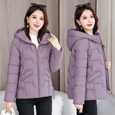 羽绒棉服女2025年新款洋气冬季外套妈妈装小个子棉袄短款冬装棉衣