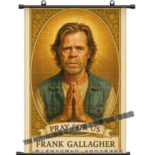 无耻之徒弗拉克人物弗兰克挂画贴纸房间寝室美式房间装饰自我救赎