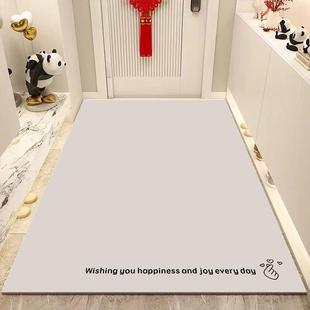 纯色超薄不卡门毫米地垫免洗进门薄款 PVC脚垫玄关可裁剪皮革地毯