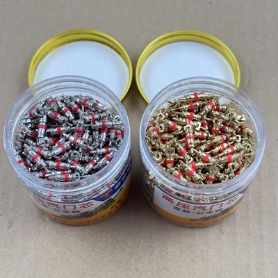 公主岭纯铜气门芯汽车轮胎美式气针轮胎气门芯纯铜轮胎气门针气阀