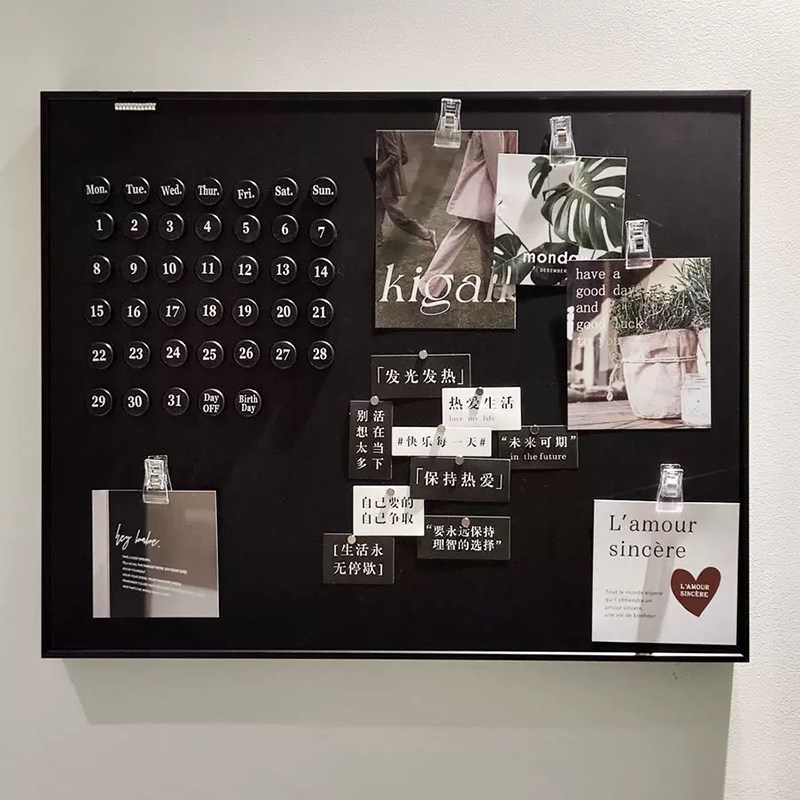 磁吸电表箱遮挡diy装饰画铝合金翻盖留言板高级感配W电箱遮丑盖板