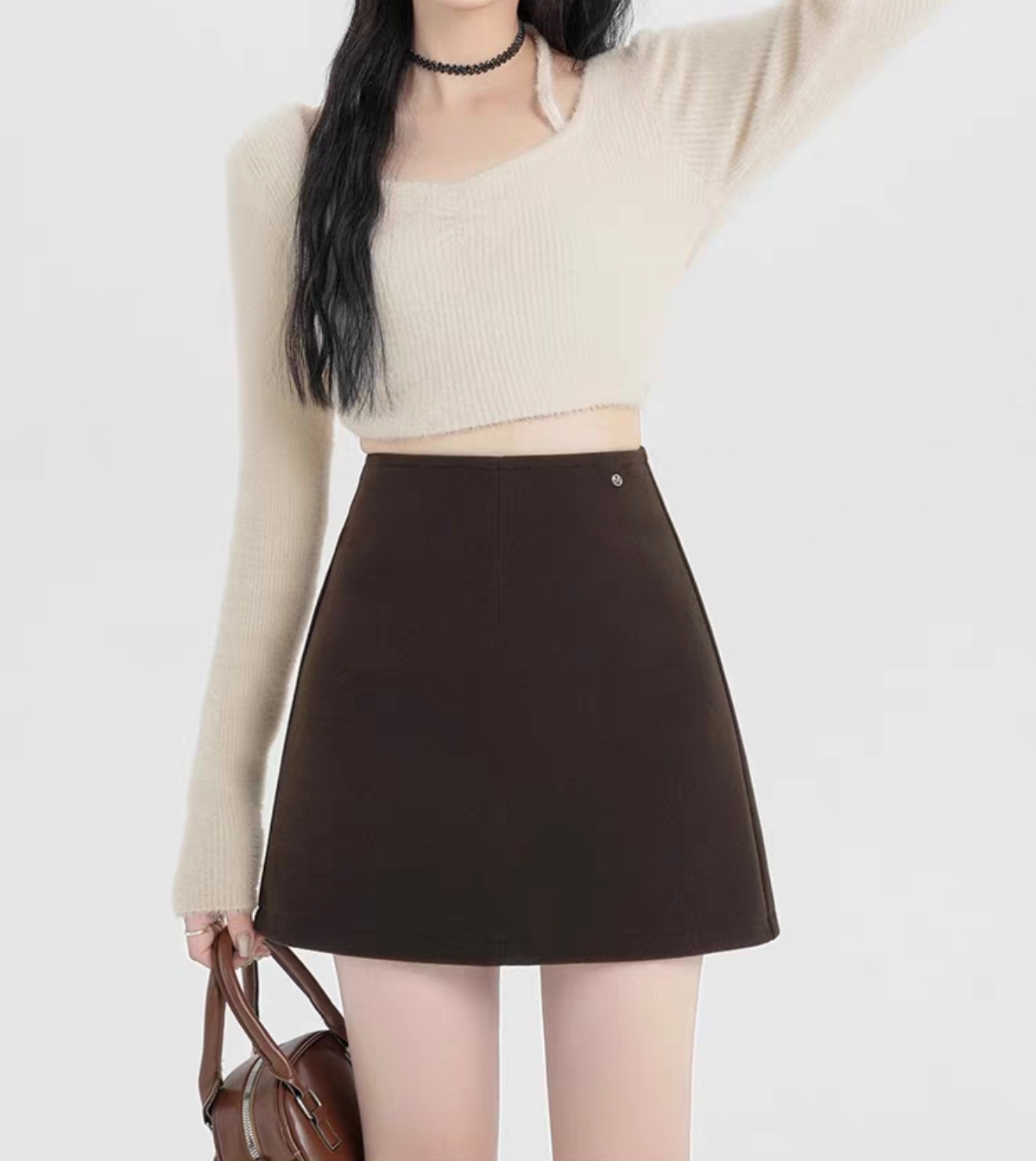 【小四专享】【冬日之约】不起球~加厚毛呢2025秋冬时尚超百搭半