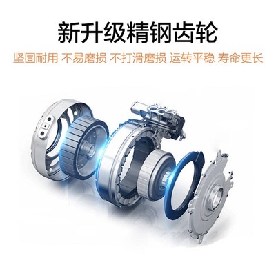 4升电动绞肉机五叶刀家用不锈钢多功能搅馅搅辣椒搅蒜大容量商用