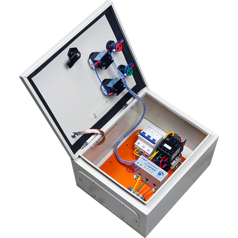 水泵控制箱220V单相380V三相电箱电机风机配电箱缺相保护手动控制,电子/电工,配电控制柜/控制箱,淘宝优惠券,粉丝福利购,淘宝优惠卷