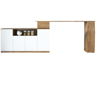 横厅沙发后背柜隔断柜不靠墙矮柜简约现代餐厅和客厅可旋转吧台柜