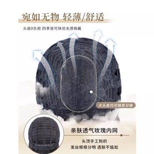 快速发货拉美g卷假发女全头套羊毛卷钩针辫欧美仿真发蓬松长发自