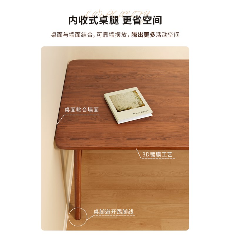 现货速发小学生书桌家用仿实木学习桌儿童写字桌椅学生课桌卧室台