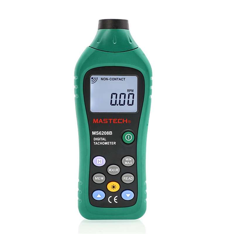 华仪MS6208B数显接触式转速计转速测量测速仪非接触数字转速表