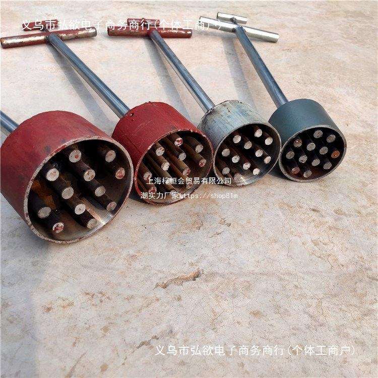 手工蜂窝煤机器牛粪块模具手动煤球饼机人工煤饼牛粪饼12孔煤球机