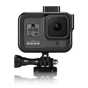 金属保护框Gopro8狗笼 麦克风补光灯拓展铝合金边框防摔散热兔笼
