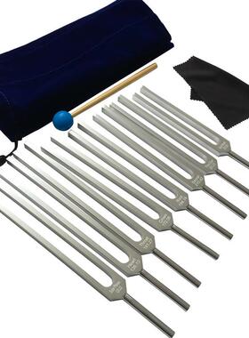 加长版8只组126.22 136.1 141.27 172.06 194.18 210.42 音叉