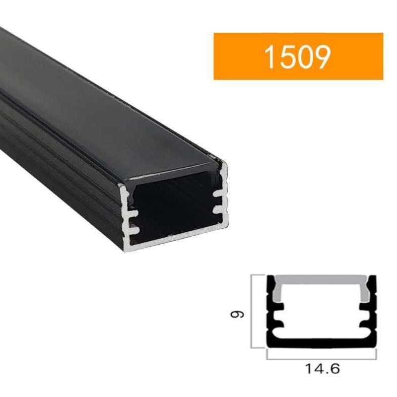 条饰黑色糟铝入线槽槽嵌灯式嵌型型铝装灯带糟线条槽材新led.灯f
