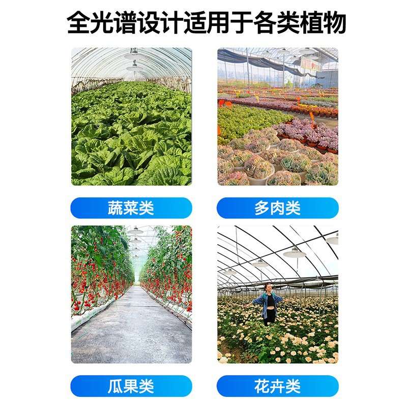 全光谱led植物补光灯模拟太阳光家用室内阳台植物生长灯促生长