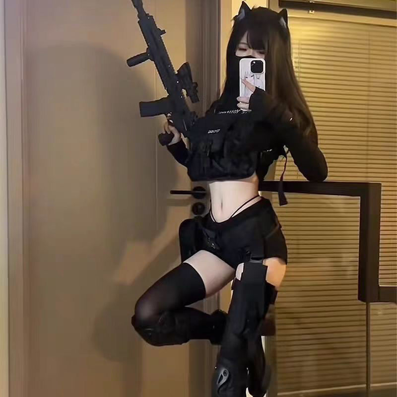 覆面系cos服武装娘战术娘