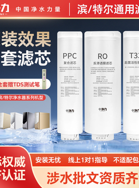 中净力适配滨特尔净水机器滤芯U440-D31-11/V3/4000/7000-A/S2000