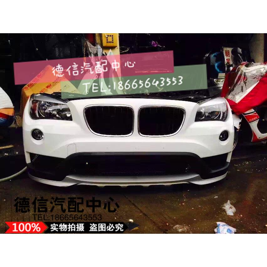 适用宝马F25 E70前嘴X1 X3 X4 X5X6 E70 E84前杠总成 大灯 拆车件