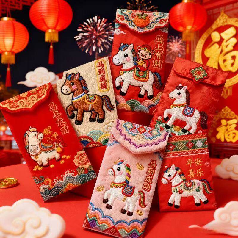 【2026爆款红包利是封春节马年】