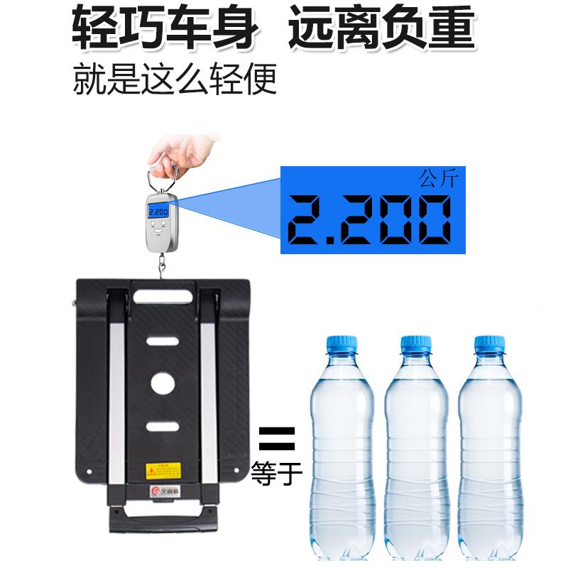 可拉折叠购物车家小拖车手kgl001用车便携小推车取快递菜神器静音