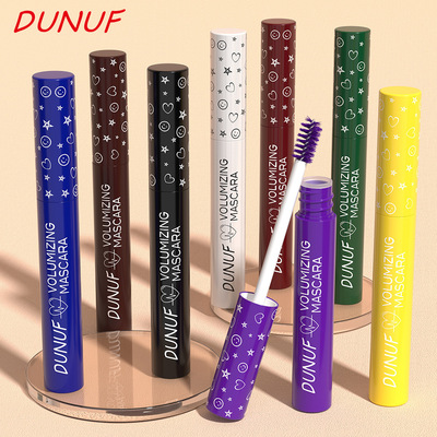 Colorful Curling Mascara Waterproof Fast Drying Eyelashes Ex
