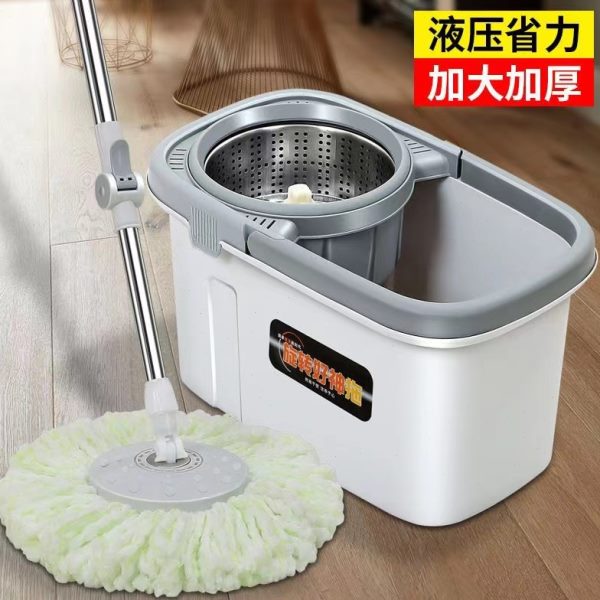 脱桶神水桶旋转式2022免手洗拖把拖布新款拖把家用一拖净自动拖把