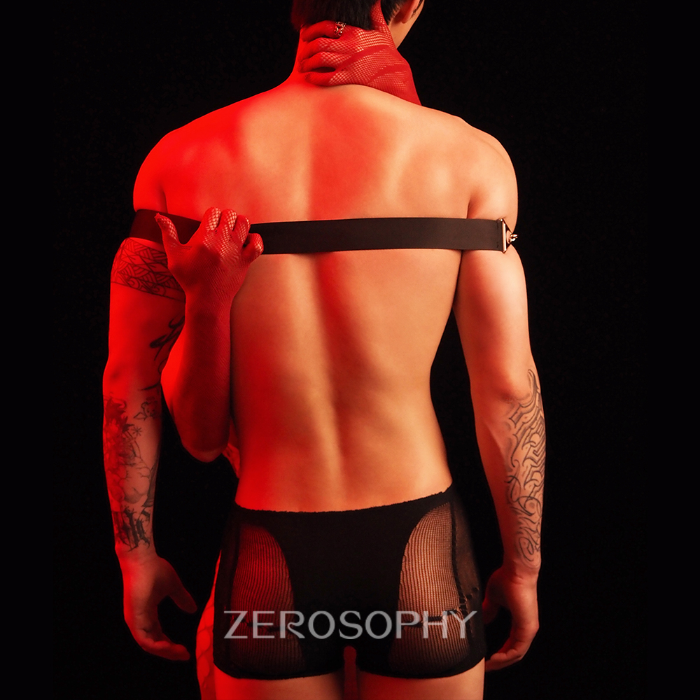 Zerosophy 「纨裤子弟」性感男士情调内衣可撕内裤透视渔网诱平角