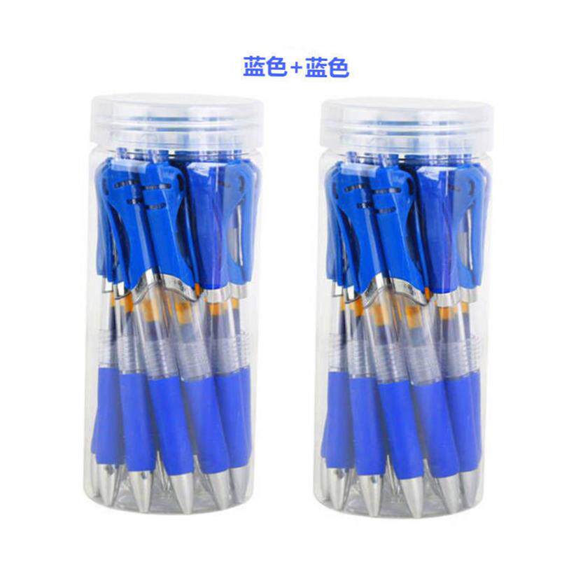 검정색 파란색 빨간색 젤 펜 중립 롤러 펜 동공 고정