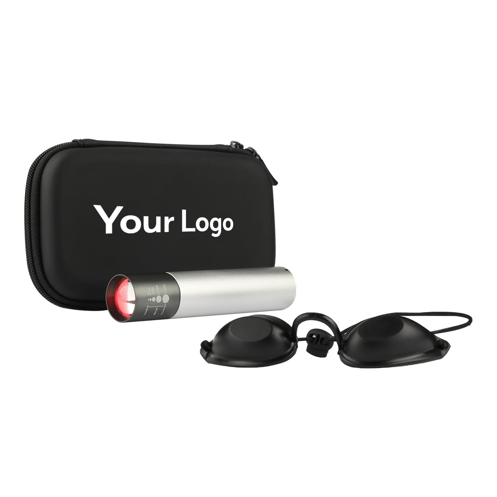 led 红外理疗红光手电筒 660nm 亚马逊直供 免拆卸 直充 手电筒