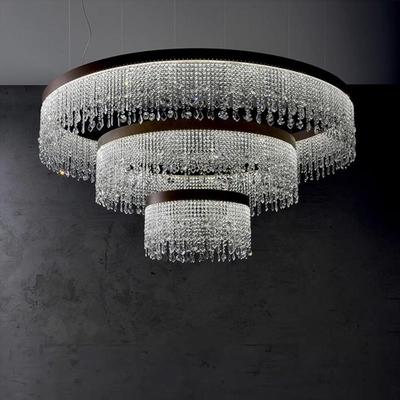 美式复古水晶吊灯客厅高级感大厅卧室枝形中山灯具家装chandelier