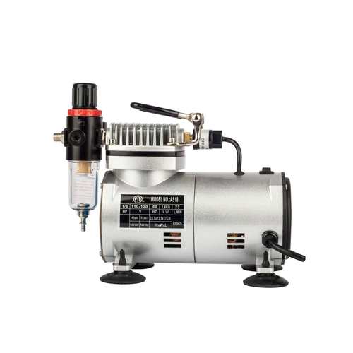 跨境厂家直销浩盛美工模型上色喷涂泵美甲喷笔气泵喷绘泵喷笔套装